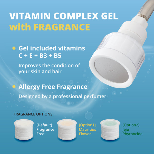 VitaPure ES330-Vitamin C Showerhead with Perfumed Mix Shower Filter