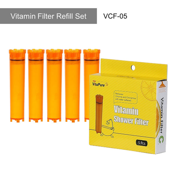 SVH-140CR Vitamin C Shower Full Set by SONAKI VitaPure -Removes up to 99.9% of Chlorine & Chloramines - Low Flow/High Pressure