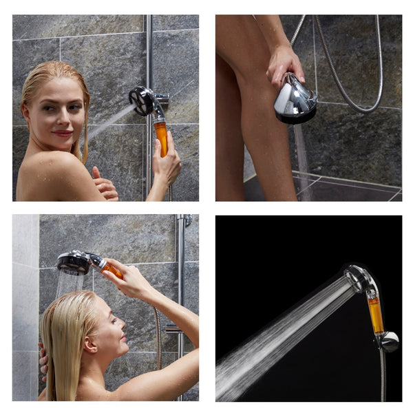 SVH-140CR Vitamin C Shower Full Set by SONAKI VitaPure -Removes up to 99.9% of Chlorine & Chloramines - Low Flow/High Pressure