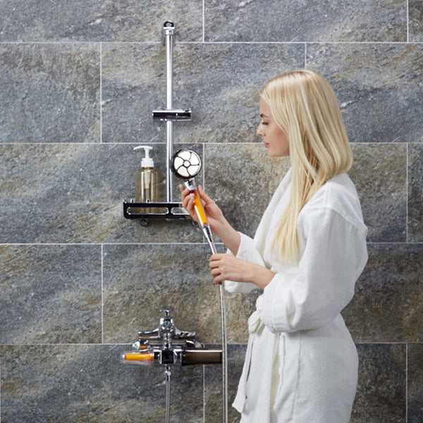 SVH-140CR Vitamin C Shower Full Set by SONAKI VitaPure -Removes up to 99.9% of Chlorine & Chloramines - Low Flow/High Pressure