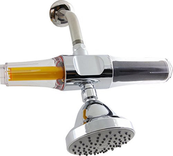 VitaPure SUF-300VTX Dual Mode Inline Shower & Water Filter, Removing Bacteria & Heavy Metals, Chlorine & Chloramine, Contaminants etc.