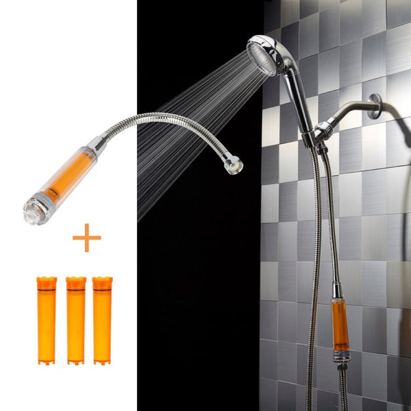 VitaPure SUF-50V Ultra Compact  Vitamin C Inline Filter - use your own showerhead and remove Chlorine & Chloramines