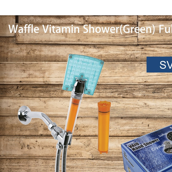 SVH-114W/Waffle SONAKI VitaPure Vitamin Shower Set