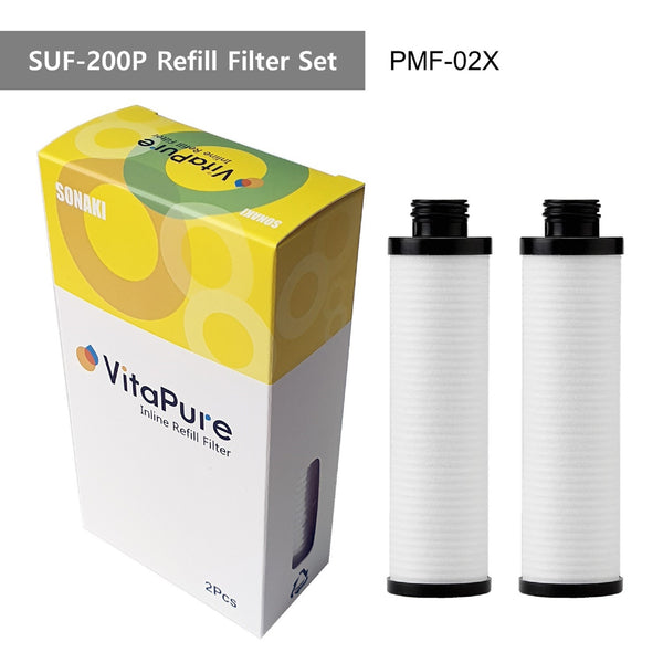 VitaPure  SUF-200P PureMax Universal Inline Shower Filter with PMF